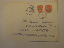 POLAND  COVER TO CROATIA 1994 - Sonstige & Ohne Zuordnung