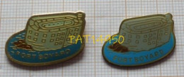 PAT14950 FORT BOYARD Dpt 17 CHARENTE MARITIME  Lot De 2 Pin's Différents - Cities