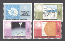 Antarctique Britannique  :  Yv  101-04  * - Ungebraucht