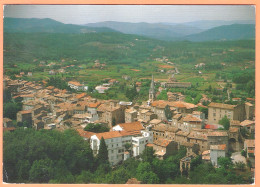 Ppgf/ CPSM Grand Format - ARDECHE - JOYEUSE - VUE GÉNÉRALE AÉRIENNE (2) - Joyeuse