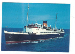 POSTCARD   SHIPPING  FERRY  ISLE OF MAN STEAM PACKET CO  KING ORRY - Ferries