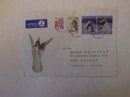 POLAND AIRMAIL COVER TO CROATIA 1995 - Other & Unclassified