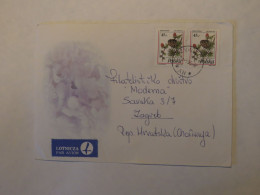 POLAND AIRMAIL COVER TO CROATIA 1996 - Otros & Sin Clasificación