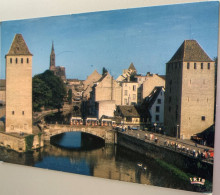 67 Strasbourg Ponts Couverts Tours Cathedrale Petit Train Cygnes -ed Iris La Cigogne 67.482.762 - Straatsburg