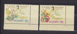 1990 San Marino Saint Marin SCOPERTA DELL'AMERICA, COLOMBO, DISCOVERY OF AMERICA Serie Di 2 Valori MNH** - Cristoforo Colombo