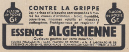 Essence ALGERIENNE - 1938 Vintage Advertising - Pubblicit� Epoca - Publicidad