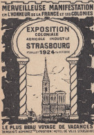 Exposition Coloniale Agricole STRASBOURG - 1924 Vintage Advertising - Publicidad