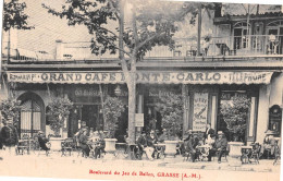 GRASSE (Alpes-Maritimes) - Boulevard Du Jeu De Ballon - Grand Café Monte-Carlo, Désiré Bonnin - Grasse