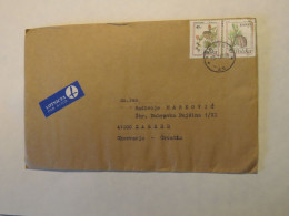 POLAND AIRMAIL COVER TO CROATIA 1995 - Andere & Zonder Classificatie