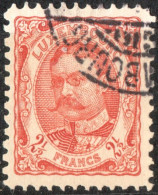 Luxemburg 1906, 2½ Fr Adolf Perforated 11½ Cancelled - 1906 Guillermo IV