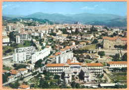 Ppgf/ CPSM Grand Format - ARDECHE - AUBENAS - VUE GÉNÉRALE AÉRIENNE - HOPITAL BOIS VIGNAL ET IMMACULÉE CONCEPTION - Aubenas