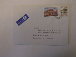 POLAND AIRMAIL COVER TO CROATIA - Sonstige & Ohne Zuordnung