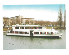 CPA  M.S. ALSACE I  Alsace Croisiere  écrite  (1706+1705) - Steamers