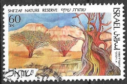 ISRAELE - 1988 - RISERVA DEL NEGEV - USATO SENZA TAB (YVERT 1043 - MICHEL1100) - Used Stamps (without Tabs)