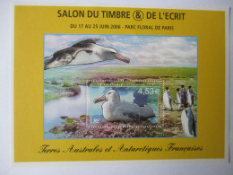 Timbre..4,53 Euros...terres Australes Et Antartiques Francaises..salon Du Timbre & De L'écrit..17 Au 25 Juin 2006..Paris - Neufs