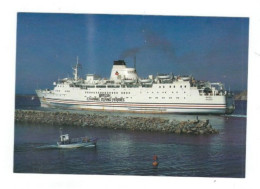 POSTCARD   SHIPPING  FERRY CHANNEL ISLANDS FERRIES  ROZEL - Traghetti