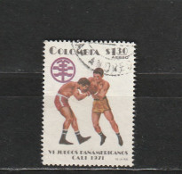 Colombie YT PA 541 Obl : Boxe - 1971 - Boxeo
