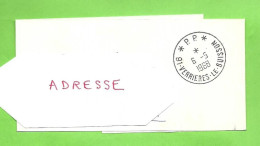 ESSONNE - Dépt N° 91 = VERRIERES LE BUISSON 1968 =  CACHET A8  PP  Codé + Bande De Journal Entière - Maschinenstempel (Werbestempel)