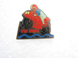 PIN'S   VAR  MATIN  GRAND PRIX  MOTO 91 - Motorfietsen