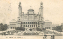 Postcard France Paris Le Trocadero - Autres Monuments, édifices