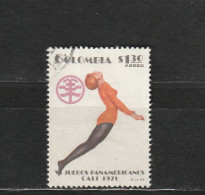 Colombie YT PA 542 Obl : Gymnastique - 1971 - Gymnastik