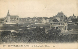 Postcard France Le Touquet Paris Plage Le Jardin Anglais - Andere & Zonder Classificatie