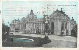 Postcard France Paris Le Petit Palais Champs Elysees - Andere Monumenten, Gebouwen