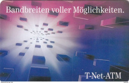 GERMANY(chip) - T-Net-ATM(A 25), Chip GEM2.1(black), Tirage %20000, 10/97, Mint - A + AD-Serie : Pubblicitarie Della Telecom Tedesca AG