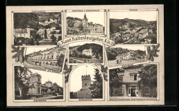AK Kaltenleutgeben, Gasthaus Gaisberg, Rathaus U. Volksschule, Kursalon  - Other & Unclassified