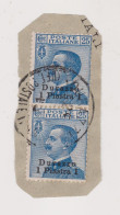 ITALY  ALBANIA DURAZZO Nice Stamps Used On Piece - Albanien