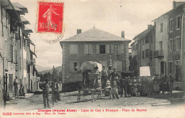 Chorges * Place Du Marché , Ligne De Gap à Briançon * Villageois - Other & Unclassified