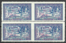 Turkey; 1960 Independence Of The Republic Cyprus 40 K. ERROR "Partially Imperf." - Unused Stamps