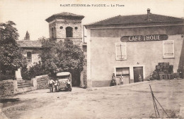 St étienne De Valoux * Café THOUE * Automobile Ancienne * Villageois - Other & Unclassified