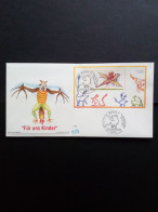 DEUTSCHLAND BLOCK 30 FDC(FIDACOS) FÜR UNS KINDER 1994 FABELWESEN - Otros & Sin Clasificación