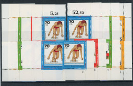 Berlin 517-520 Postfrisch Alle 4 Ecken, Jugendsport #HK539 - Otros & Sin Clasificación