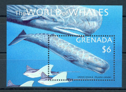 Grenada Block 655 Postfrisch Wale #HK800 - Grenada (1974-...)