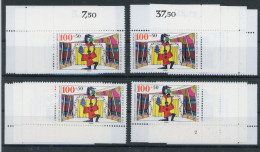 Berlin 838-41 Postfrisch Alle 4 Ecken, Form Nr. 2, Zirkus #HK548 - Altri & Non Classificati