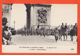 05131 / ⭐ ◉  Defilé Troupes BELGES ◉ PARIS Les Fêtes De La Victoire 14 Juillet 1919 Arc TRIOMPHE ◉ Editeur LE DELEY ELD - War 1914-18