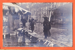 05136 / ⭐ ◉ PARIS VII ◉ Grande Crue SEINE Janvier 1910 ◉ Passerelle Secours Avenue RAPP ◉ Photo-Bromure NEURDEIN 287 - Paris Flood, 1910