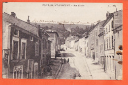 05150 / ⭐ ◉ PONT-SAINT-VINCENT St 54-Meurthe Moselle Rue CARNOT Mairie Postes 1918 ( Il Y A 365 Marches ) Edition GODET  - Other & Unclassified
