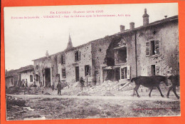 05142 / ⭐ ◉  VITRIMONT Env. LUNEVILLE 54-Meurthe Moselle Rue Chateau Après Bombardement Aout 1914 Libr-Editeur QUANTIN  - Autres & Non Classés