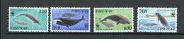 Färöer 203-206 Postfrisch Delfine #JJ956 - Faroe Islands