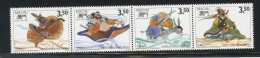 Macau 4er Streifen 695-98 Postfrisch Chin. Mythologie #HK899 - Altri & Non Classificati