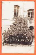 05407 / ⭐ ◉ Carte-Photo Guerre 1914-18 Hopital Militaire Groupe Blessés Avec Leurs Soignant-FREY Rue Caire Paris CpaWW1 - War 1914-18