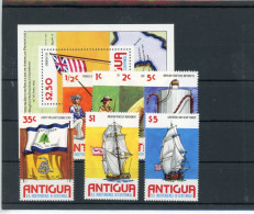 Antigua Barbuda 417-423, Block 24 Postfrisch Unabhängigkeit #JL246 - Antigua En Barbuda (1981-...)