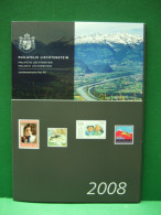 Liechtenstein Jahresmappe 2008 Postfrisch #IA260 - Andere & Zonder Classificatie