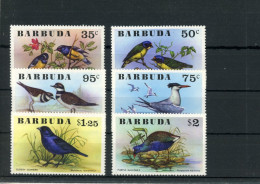 Barbuda 261-266 Postfrisch Vögel #JL262 - Anguilla (1968-...)