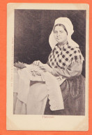 05084 ● Dentellière FLAMANDE Vlaamse Kantmaker Frau Beim Klöppeln 1910s B 2 Editeur J.H SCHAEFER Amsterdam - Ambachten