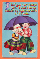 05082 ● Nederlandse Kinderlijke Verklaring Haf Got Such Sense Yet Could Keep Both Of Us Together Oudt Rain S.B Serie 154 - 1900-1949