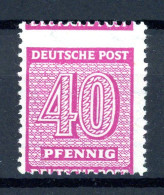SBZ West-Sachsen 136 Y A Postfrisch Verzähnt #IV231 - Sonstige & Ohne Zuordnung